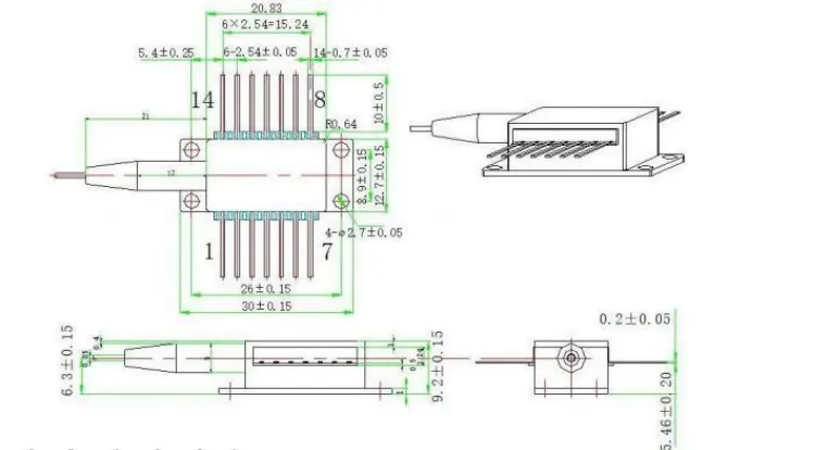1532nm DFB BTF Laser Diode